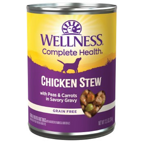 Wellness Chicken Stew with Peas & Carrots Grain-Free Canned Dog Food
