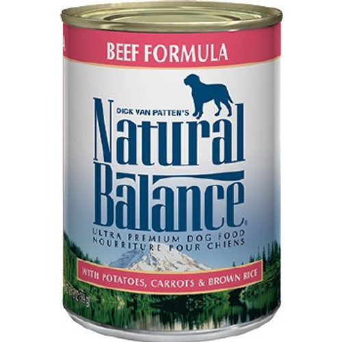 Natural Balance Beef & Rice Canned Dog Food