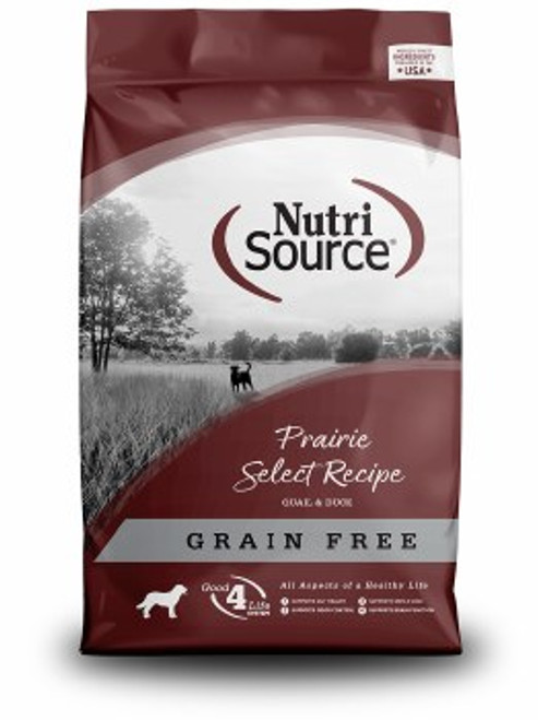 Nutrisource Prairie Select Recipe Grain-Free Dry Dog Food