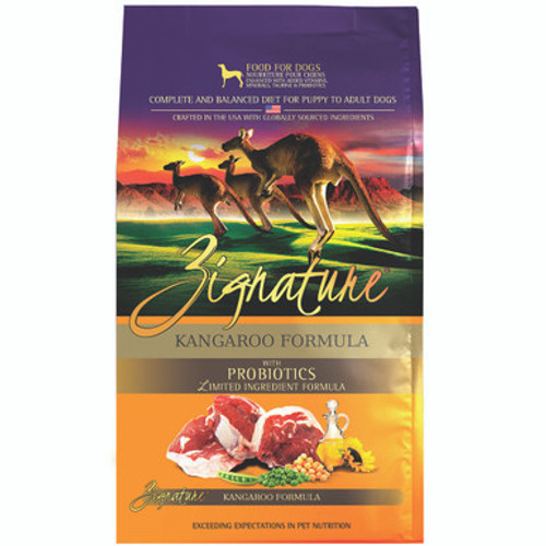 Zignature Kangaroo Limited Ingredient Formula Grain-Free Dry Dog Food