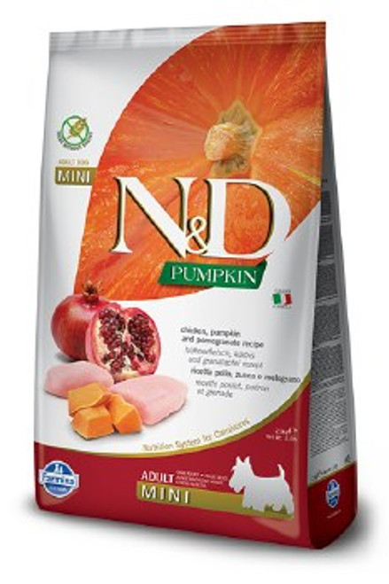 Farmina Pumpkin Chicken & Pomegranate Adult Mini Grain-Free Dry Dog Food