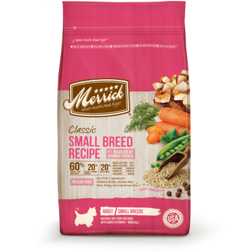 Merrick Classic Healthy Grains Small Breed Recipe Adult Dry Dog Food 4 lb