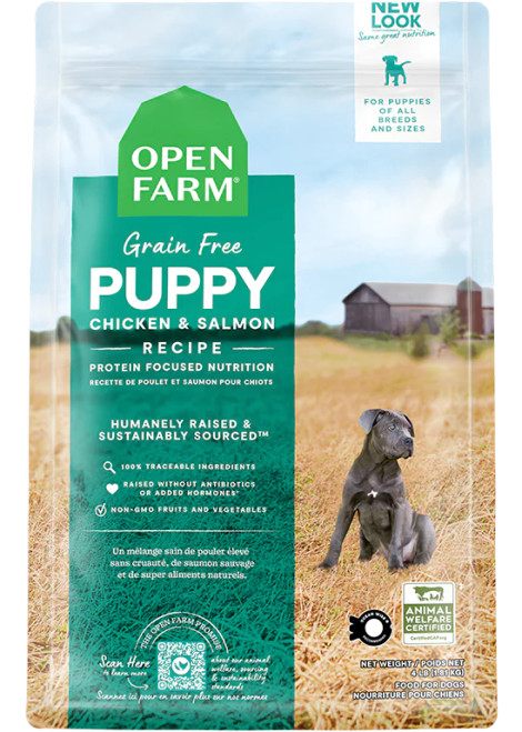 Open Farm Puppy Grain-Free Dry Dog Food 22 lb