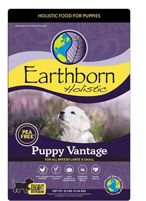 Earthborn Holistic Puppy Vantage Pea-Free Dry Dog Food
