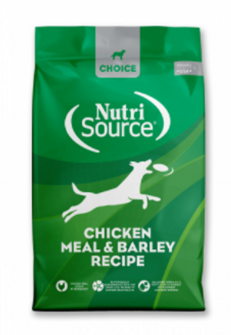 Nutrisource Choice Chicken Meal & Barley Dry Dog Food