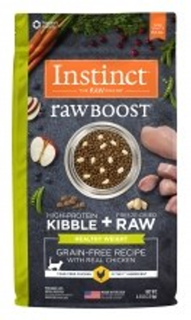 Instinct Raw Boost Grain-Free Healthy Weight Chicken Recipe Dry Cat Food