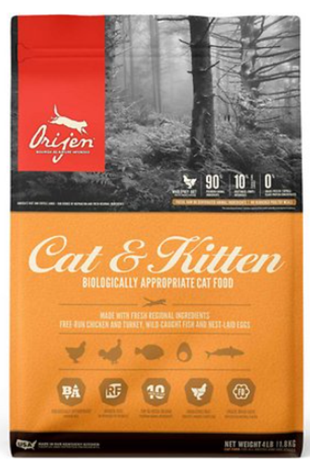 Orijen Cat & Kitten Grain-Free Dry Cat Food