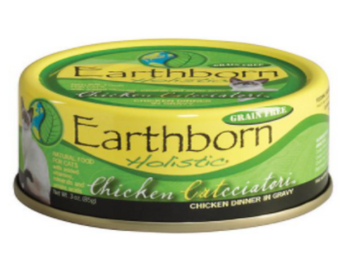 Earthborn Holistic Chicken Catcciatori Grain-Free Natural Canned Cat & Kitten Food