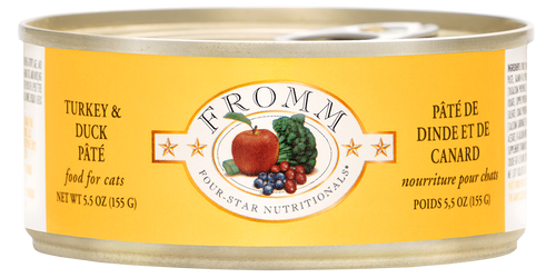 Fromm Four-Star Turkey & Duck Pate Canned Cat Food