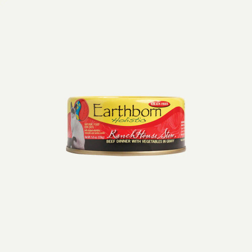 Earthborn Holistic Ranch House Stew Grain-Free Natural Canned Cat & Kitten Food