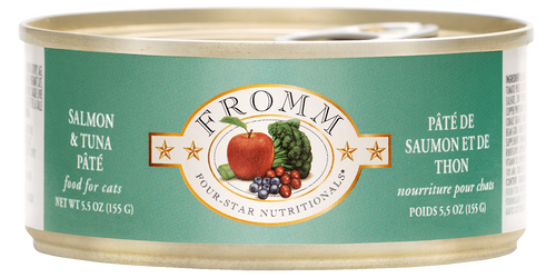Fromm Four-Star Salmon & Tuna Pate Canned Cat Food