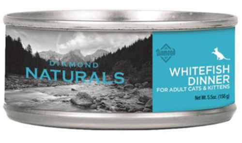 Diamond Naturals Whitefish Dinner Adult & Kitten Canned Cat Food