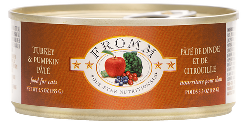 Fromm Four-Star Turkey & Pumpkin Pate Canned Cat Food