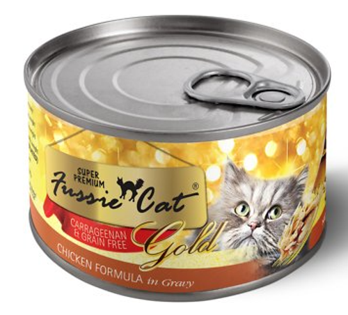 Fussie Cat Gold Chicken Formula In Gravy Grain-Free Canned Cat Food