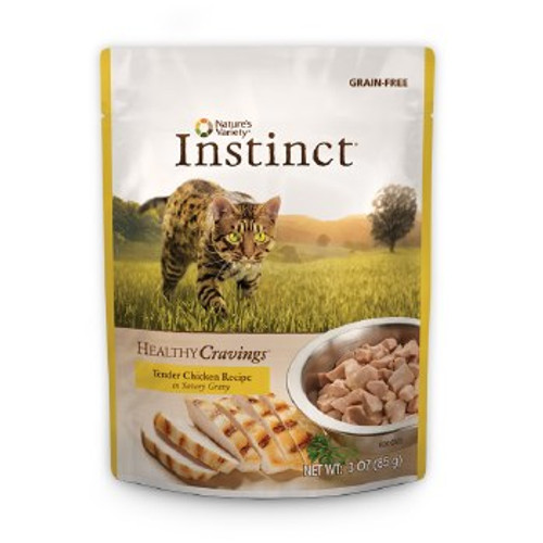 Instinct Healthy Cravings Real Chicken Recipe Grain-Free Wet Cat Food Pouch
