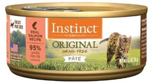 Instinct Original Grain-Free Pate Real Salmon Recipe Canned Cat Food