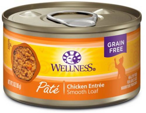 Wellness Complete Health Natural Chicken Pate Grain-Free Canned Cat Food