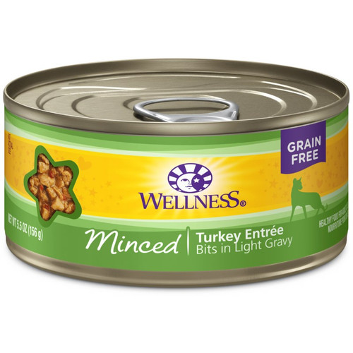 Wellness Complete Health Minced Turkey Entrée Canned Cat Food