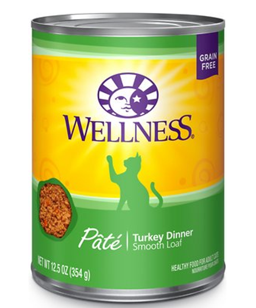 Wellness Complete Health Turkey Formula Grain-Free Canned Cat Food