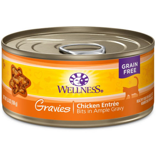 Wellness Complete Health Gravies Chicken Entrée Grain-Free Canned Cat Food