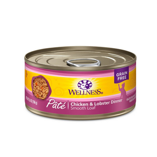 Wellness Complete Health Chicken & Lobster Dinner Canned Cat Food