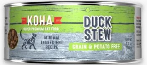 Koha Minimal Ingredient Duck Stew Canned Cat Food