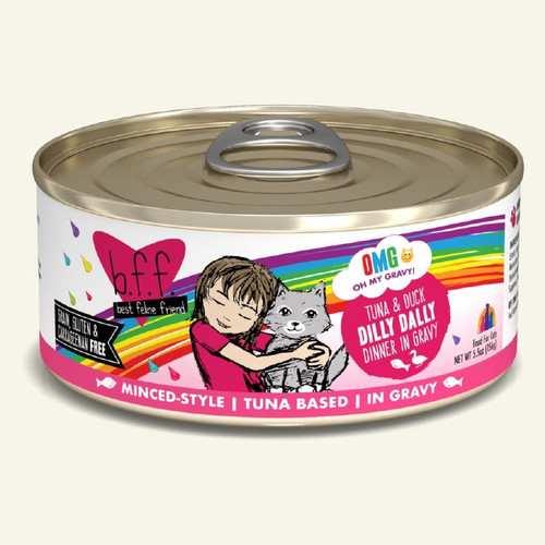 Weruva B.F.F. Oh My Gravy! Dilly Dally Tuna & Duck in Gravy Canned Cat Food