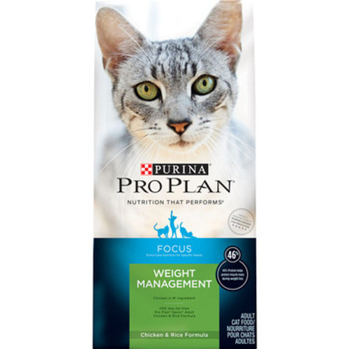 Purina Pro Plan Adult Weight Management Chicken & Rice Formula Dry Cat Food 7 lb