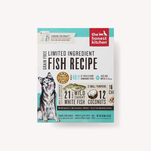 The Honest Kitchen Dehydrated Limited Ingredient Diet Grain-Free Fish Recipe Dog Food