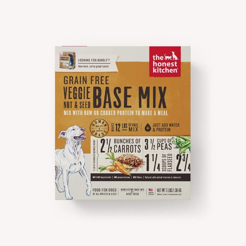 The Honest Kitchen Dehydrated Grain-Free Veggie, Nut & Seed Base Mix Dog Food