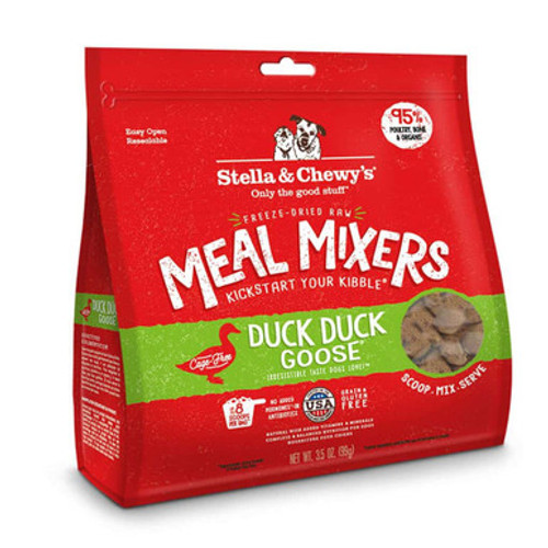 Stella & Chewy's Duck Duck Goose Meal Mixers Freeze-Dried Dog Food Topper