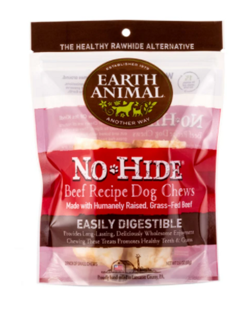 Earth Animal 7 in No-Hide Beef Chew For Dogs