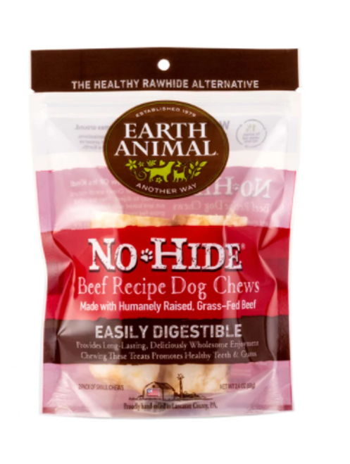 Earth Animal 11 in No-Hide Beef Chew For Dogs