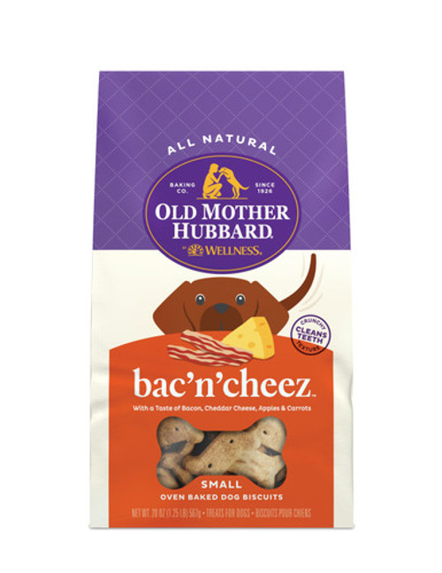 Old Mother Hubbard Bac'N'Cheez Small Dog Biscuits 20 oz