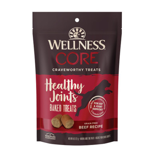 Wellness Core Grain-Free Marrow Roasts Hearty Beef Recipe Dog Treats 8 oz