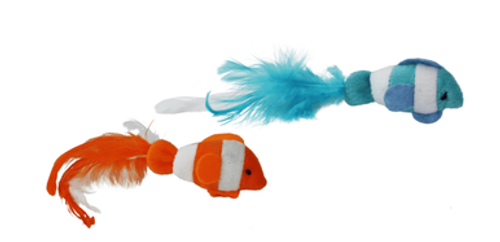 Incredipet Clown Fish Cat Toy 2 pk