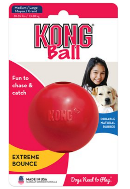 Kong Ball Dog Toy M/L