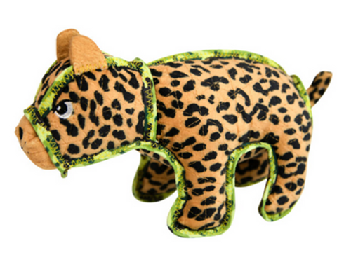 Outward Hound Xtreme Seamz Leopard Plush Dog Toy, Medium S
