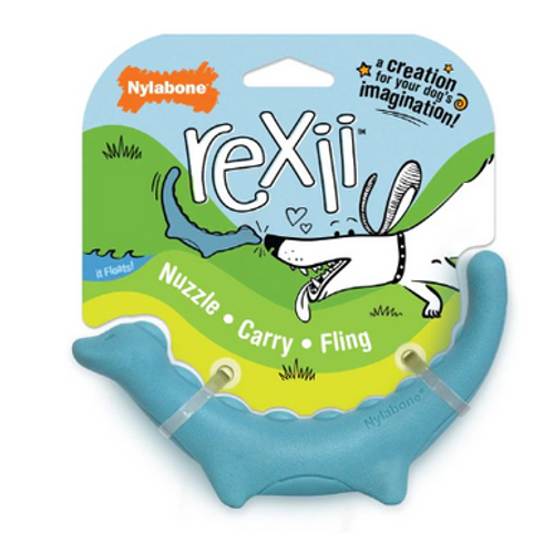 Nylabone Creative Play Rexii Dinosaur Interactive Dog Toy up to 25 lbs