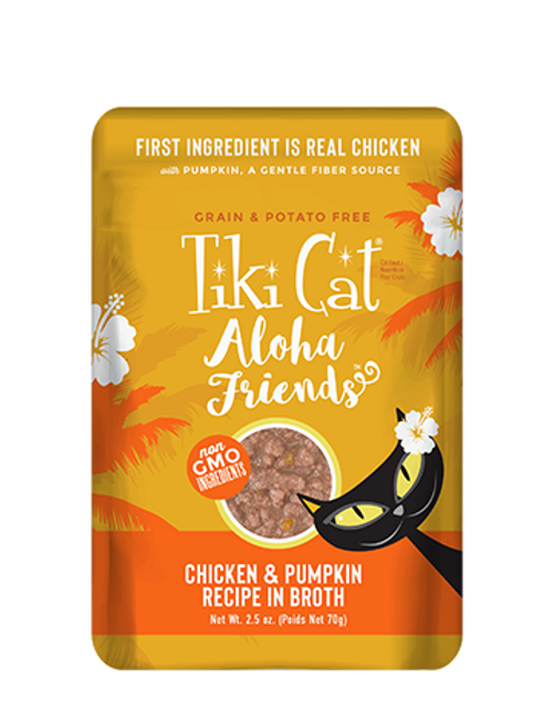 Tiki Cat Aloha Friends Chicken & Pumpkin Recipe Wet Cat Food