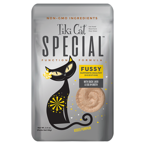 Tiki Cat Special Duck Liver & Egg in Broth Mousse Wet Cat Food Pouch