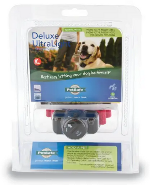 Petsafe Deluxe Ultralight In-Ground Extra Receiver Collar For Dogs 