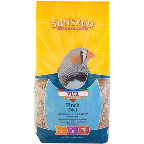 Sunseed Vita Finch Diet 2.5 lb