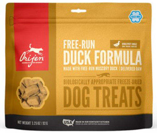 Orijen Biologically Appropriate Muscovy Duck Freeze-Dried Dog Treats 3.25 oz