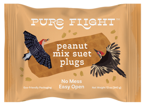 Pure Flight Peanut Mix Suet Plugs