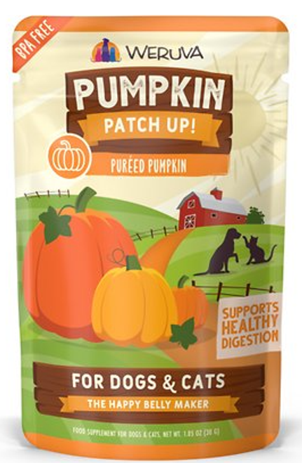 Weruva Pumpkin Patch Up! Pureed Pumpkin Food Supplement for Dogs & Cats