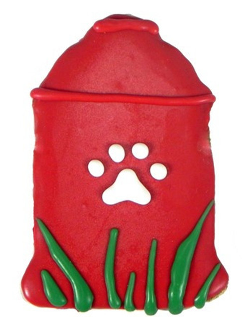 Pawsitively Gourmet Fire Hydrant Dog Cookie 