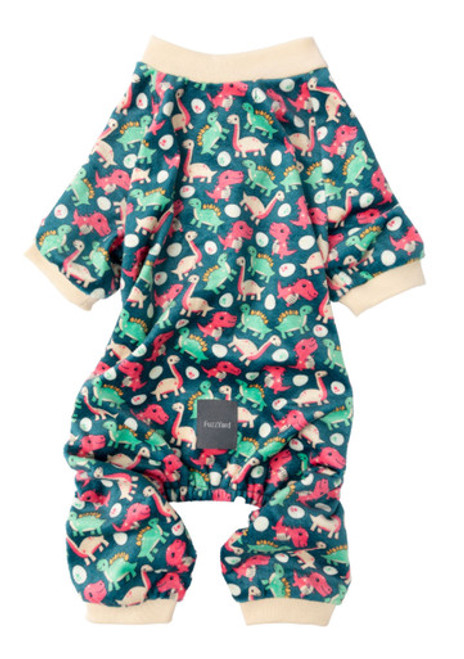 Fuzzyard Dinosaur Land Dog Pajamas