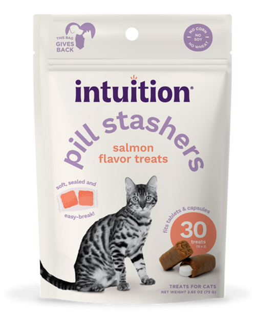 Intuition Salmon Flavored Pill Stashers for Cats 2.65 oz