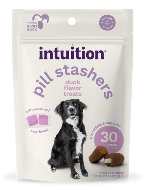 Intuition Duck Flavored Pill Stashers for Dogs 5.3 oz